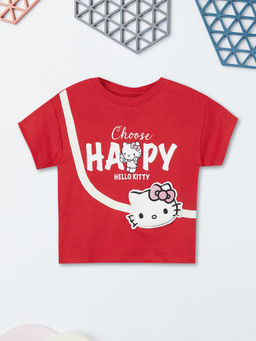 max - Girls Hello Kitty Printed T-Shirt