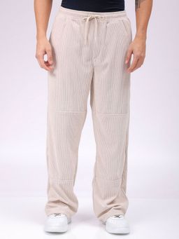 The Indian Garage Co - Men Relaxed Fit Solid Mid-Rise Joggers