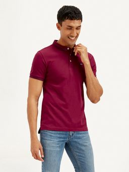 Levi's - Men Solid Slim Fit Polo T-Shirt
