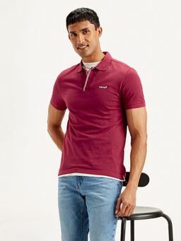 Levi's - Men Solid Slim Fit Polo T-Shirt