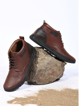 BUCKAROO - Cornelio Genuine Leather Casual Boots for Mens