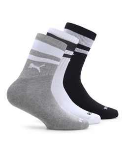 Puma - Heritage Short Multicolored Crew Socks (Pack of 3)