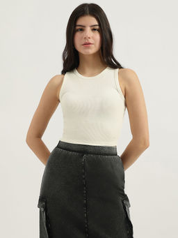 United Colors of Benetton - Round Neck Solid Top