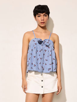 ONLY - Bow-Detail Strappy Top