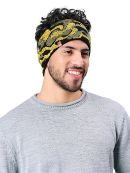 Bharatasya - Men Army Pattern Earwarmer Multi Color Head Band