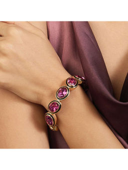 Isharya - Amethyst Tides Hinge Bangle