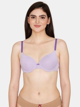 Zivame - Push-up Wired Medium Coverage T-shirt Bra - Lavender