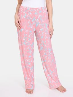 Zivame - Venus Dreams Knit Poly Loungewear Bottom - Murex Shell Pink