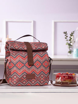 Zouk - Gwalior Weaves Roll Up Lunch Bag
