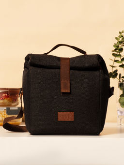 Zouk - Jet Black Roll Up Lunch Bag
