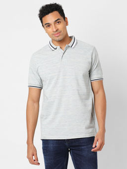 Campus Sutra - Men Solid Stylish Casual Polo T-shirts