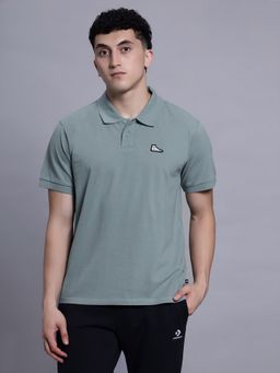 Converse - Men Shoe Patch Polo T-Shirt