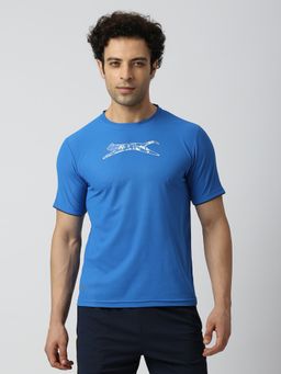 Black Panther - Men's Ele Blue Acti Fit T-Shirt