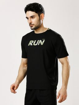 Black Panther - Men's Black Acti Fit T-Shirt