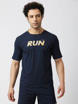 Black Panther - Men's Navy Acti Fit T-Shirt