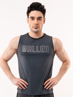 Baller Athletik - Tank T-Shirt - Graphite