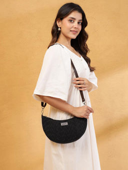 Fabindia - Black Cotton Sling Bag