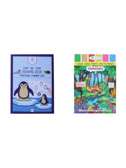 PepPlay - Step By Step Drawing Book of Cute Farm Animal Dinosaur