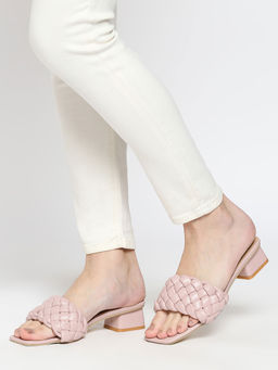 Twenty Dresses by Nykaa Fashion - Mauve Style In Each Step Heels