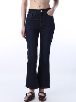 ONLY - Women Solid Flared Blue Jeans