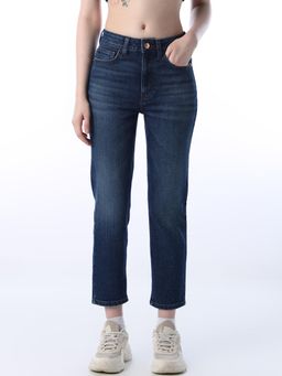 ONLY - Women Solid Slim Fit Blue Jeans