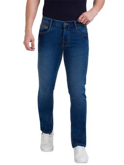 Parx - Men Solid Blue Jeans