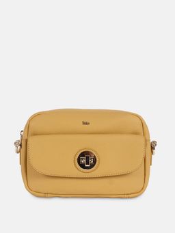 HIE - Blair Amber Yellow Sling Bag with Detachable Strap