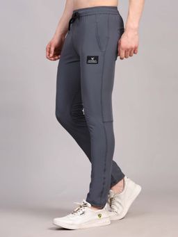 Dpassion - Grey Regular Fit Running Trackpant