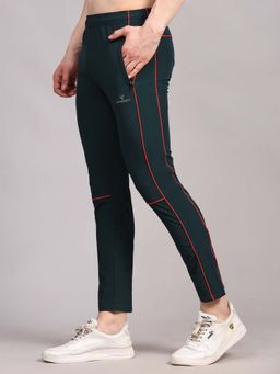 Dpassion - Teal Regular Fit Running Trackpant