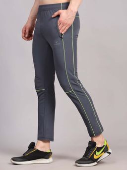 Dpassion - Grey Regular Fit Running Trackpant