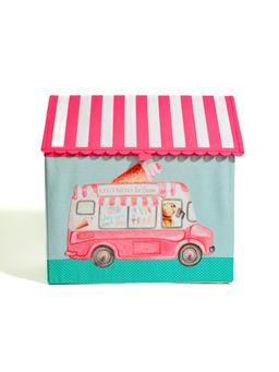 Kiyo Miyo - Blue Ice Cream Truck Rectangle Storage Box