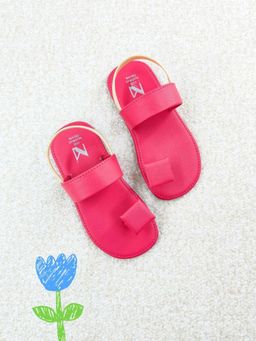 The Madras Trunk - Kids Unisex Sandals Slip-On-Pink