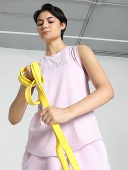 Puma - W TRAIN CLOUDSPUN Women Purple Tank Top
