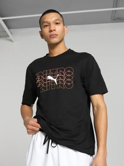 Puma - MEN’S GRAPHIC NITRO Men Black T-Shirt