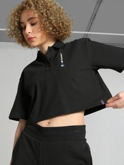 Puma - BMW MMS Polo Women Black T-Shirt