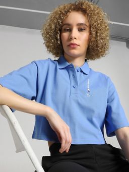 Puma - BMW MMS Polo Women Blue T-Shirt