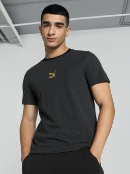 Puma - Classics Pique Men Black T-Shirt