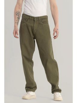 Snitch - Evader Olive Baggy Fit Jeans