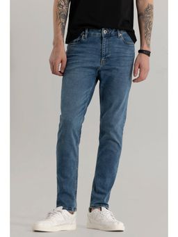 Snitch - Density Slim Fit Denim Deep Blue Jeans