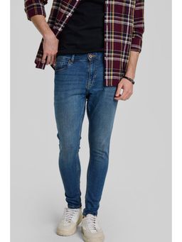 Snitch - Navy Blue Skinny Fit Jeans