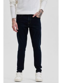 Snitch - Navy Blue Skinny Fit Jeans