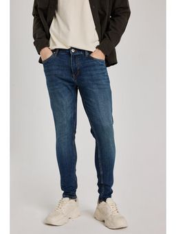 Snitch - Navy Blue Skinny Fit Jeans