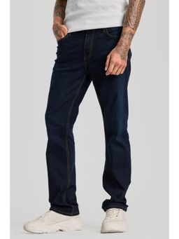 Snitch - Navy Blue Straight Fit Jeans