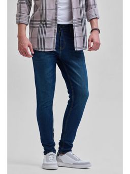Snitch - Navy Blue Skinny Fit Jeans