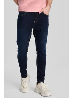 Snitch - Navy Blue Skinny Fit Jeans