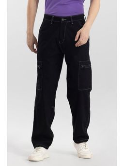 Snitch - Egnis Black Baggy Fit Jeans