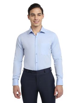Raymond - Blue Pure Cotton Contemporary Shirt
