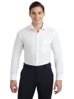 Raymond - White Pure Cotton Contemporary Shirt