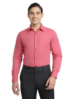 Raymond - Medium Pink Pure Cotton Contemporary Shirt