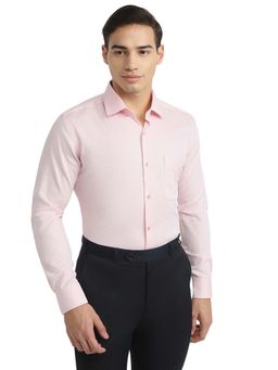 Raymond - Pink Pure Cotton Full Sleeves Shirt